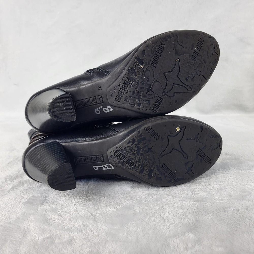 SOLD | Pikolinos Verona Black Leather Bootie | 6.5 - Picture 7 of 8